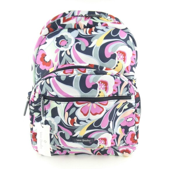 Vera Bradley Mod Paisley Lighten Up Essential Backpack NWT